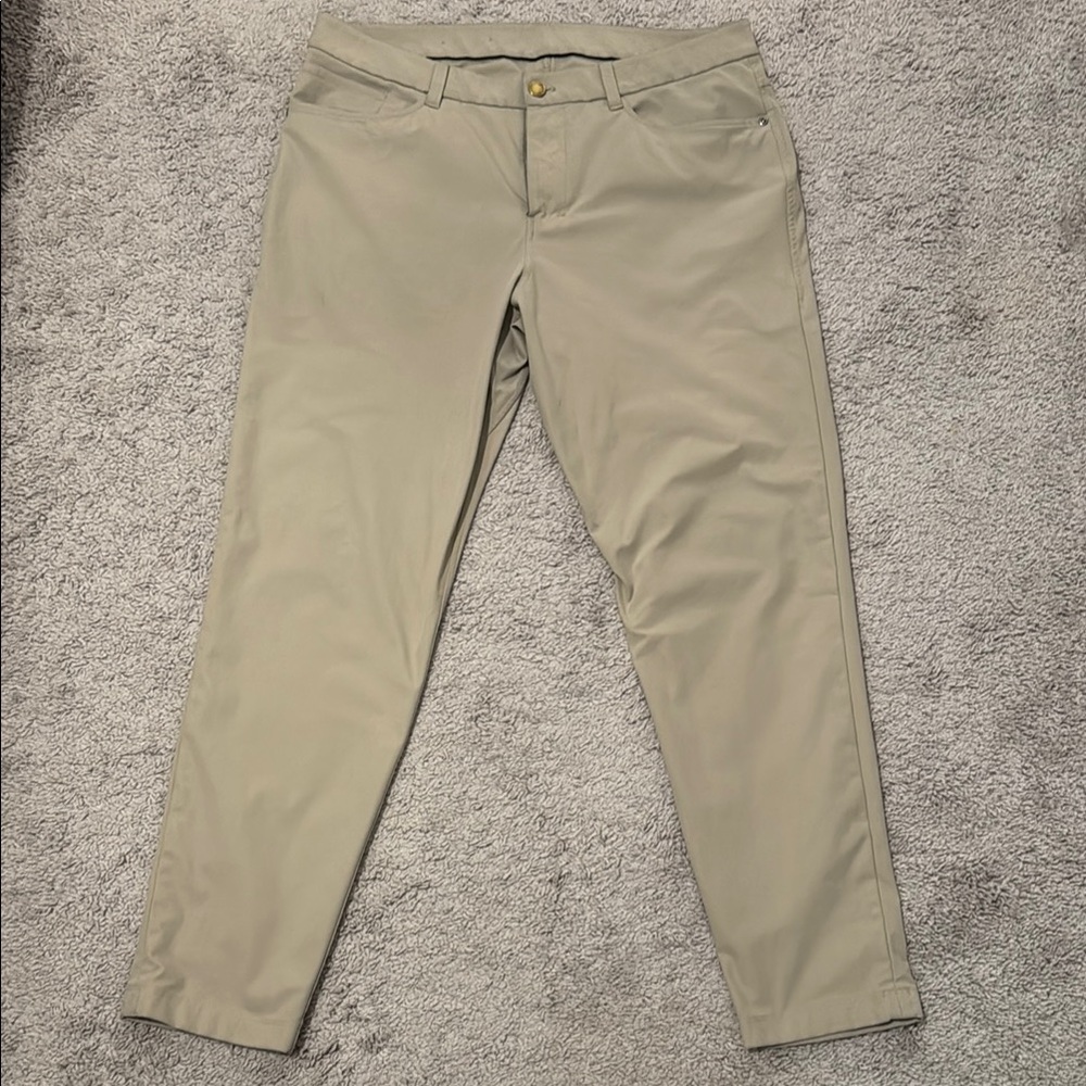 Men's Lululemon ABC Slim 5 pocket pants 34x32